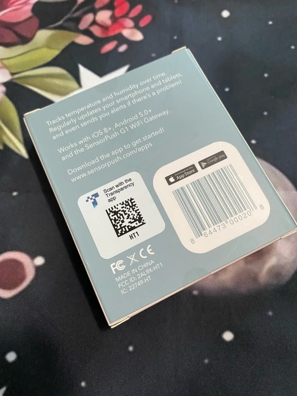 SensorPush HT1 Smart Temperature & Humidity Sensor NIB - Blue - Picture 3 of 3